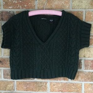 BULKY Knit Cropped Sweater 102
